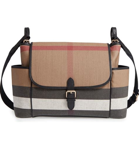 burberry flap top diaper bag|burberry diaper bag nordstrom.